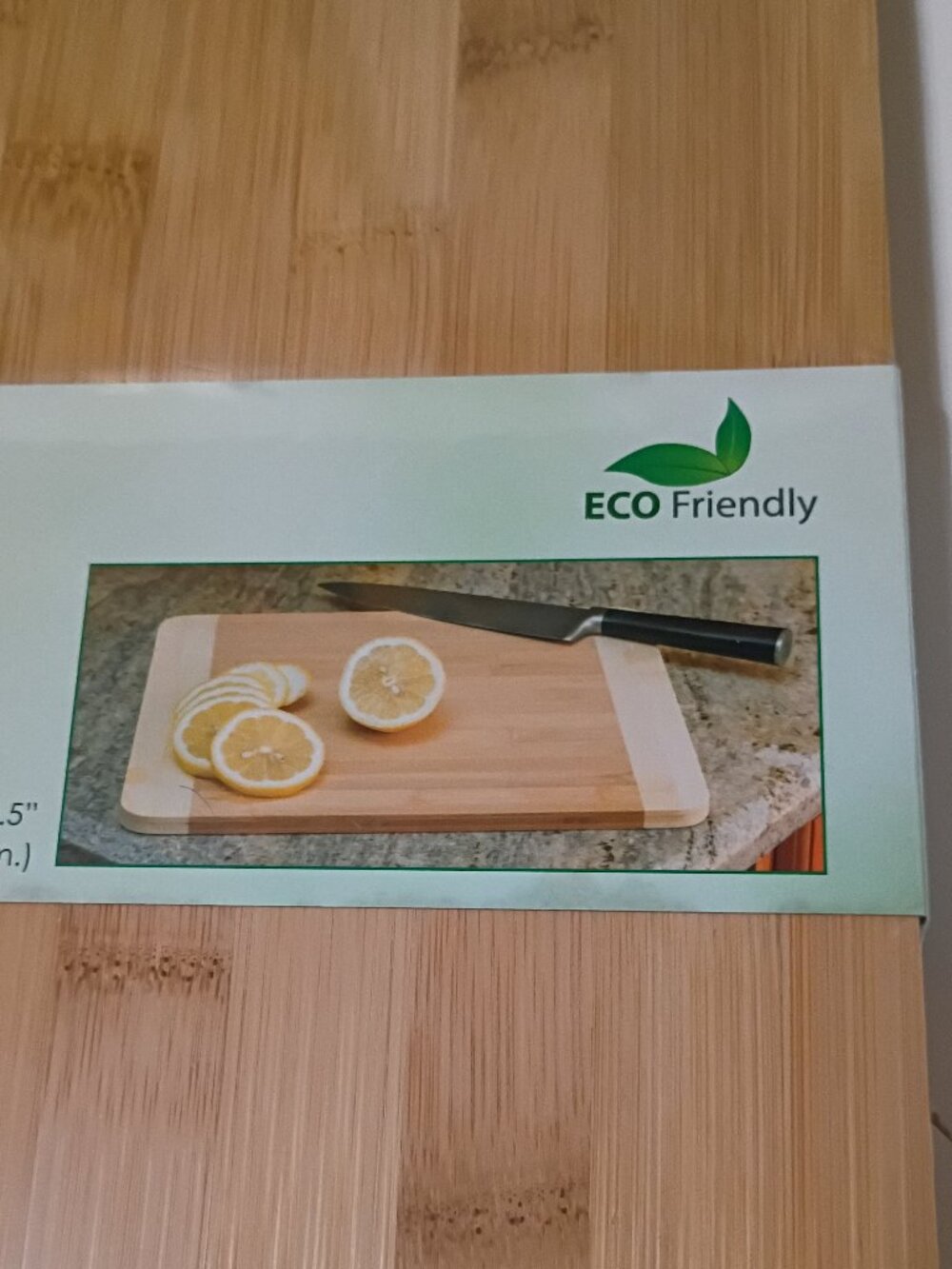 Home Basics Bamboo cutting board 11.5" x 13.5" NEW - Picture 4 of 6